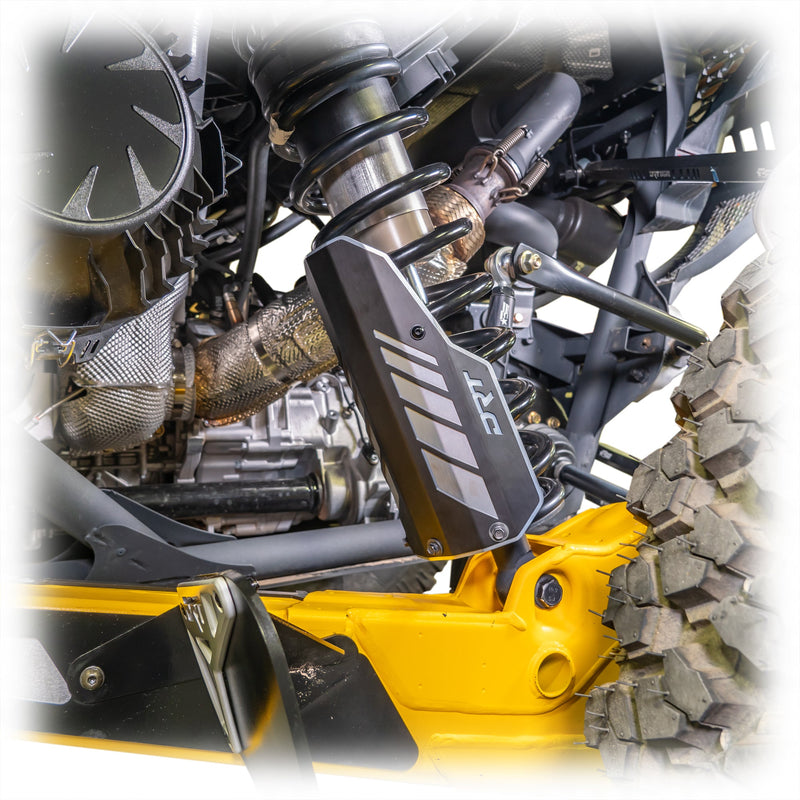 Load image into Gallery viewer, DRT Can-Am 2017+ Maverick X3/R Rear Aluminum Shock Guards