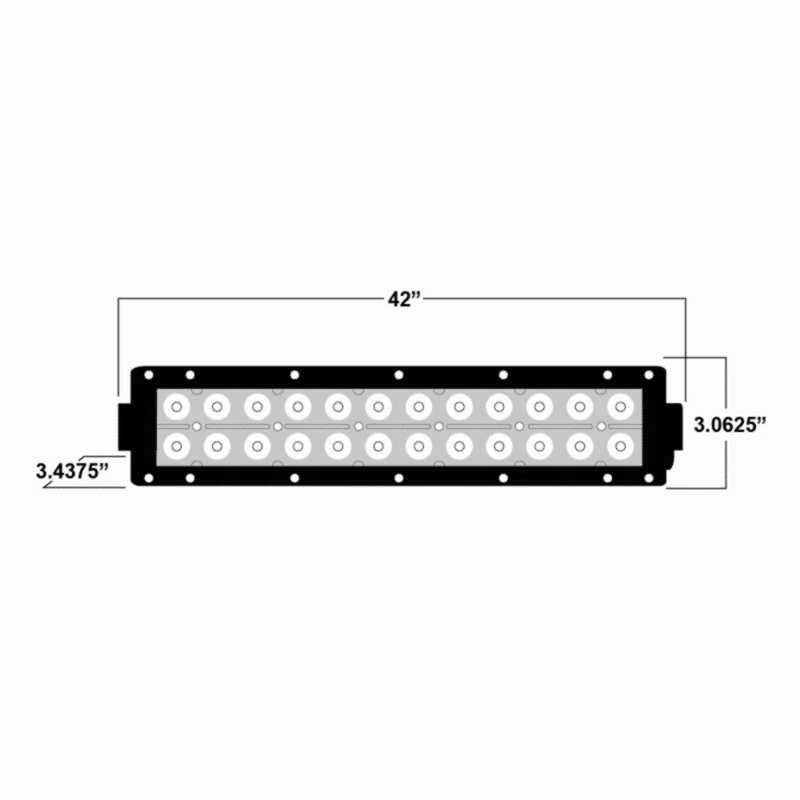 Load image into Gallery viewer, Dual Row 42" Light Bar