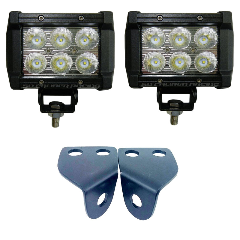 Load image into Gallery viewer, A-Pillar Pod Light Mount Brackets for Polaris RZR