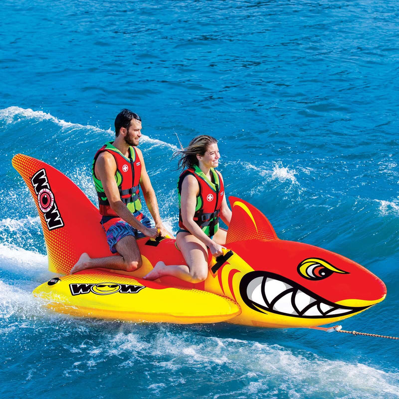 Load image into Gallery viewer, WOW Watersports Big Shark 2-Person Towable