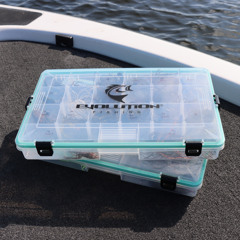 Load image into Gallery viewer, 3700 4-Latch Waterproof Tray - Seafoam
