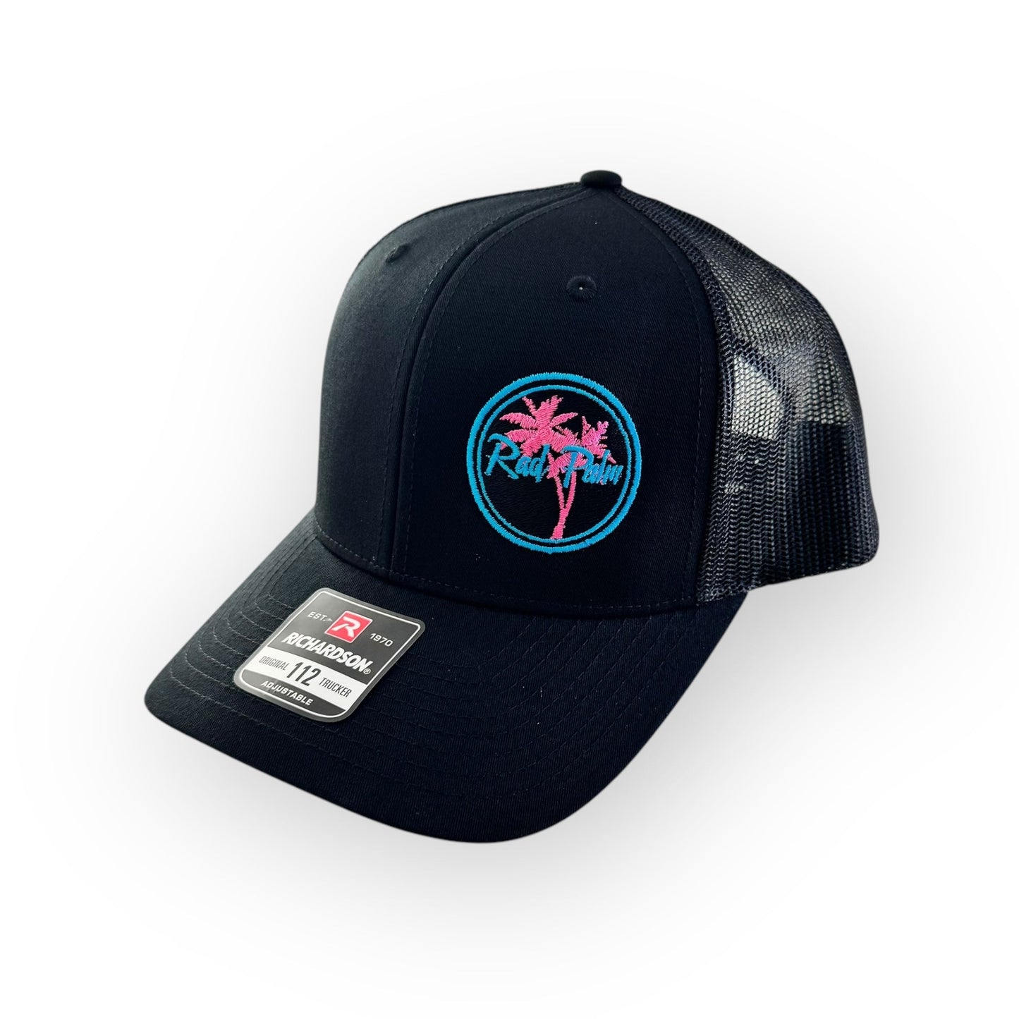Rad Palm Logo Mesh Trucker Snap Back