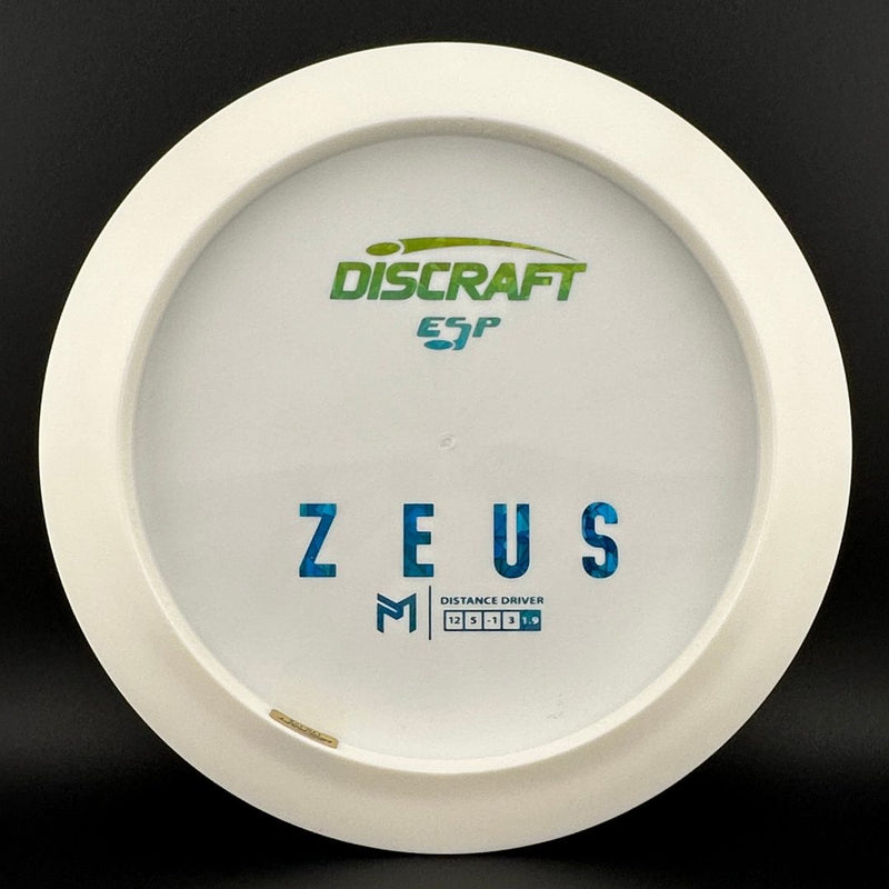 Load image into Gallery viewer, White ESP Zeus - Bottom Stamp Dyer's Delight - Paul McBeth