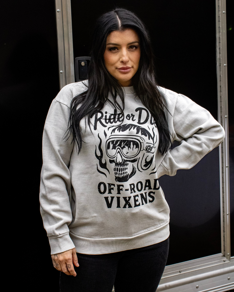 Load image into Gallery viewer, Raise Hell Heavyweight Crew Sweatshirt