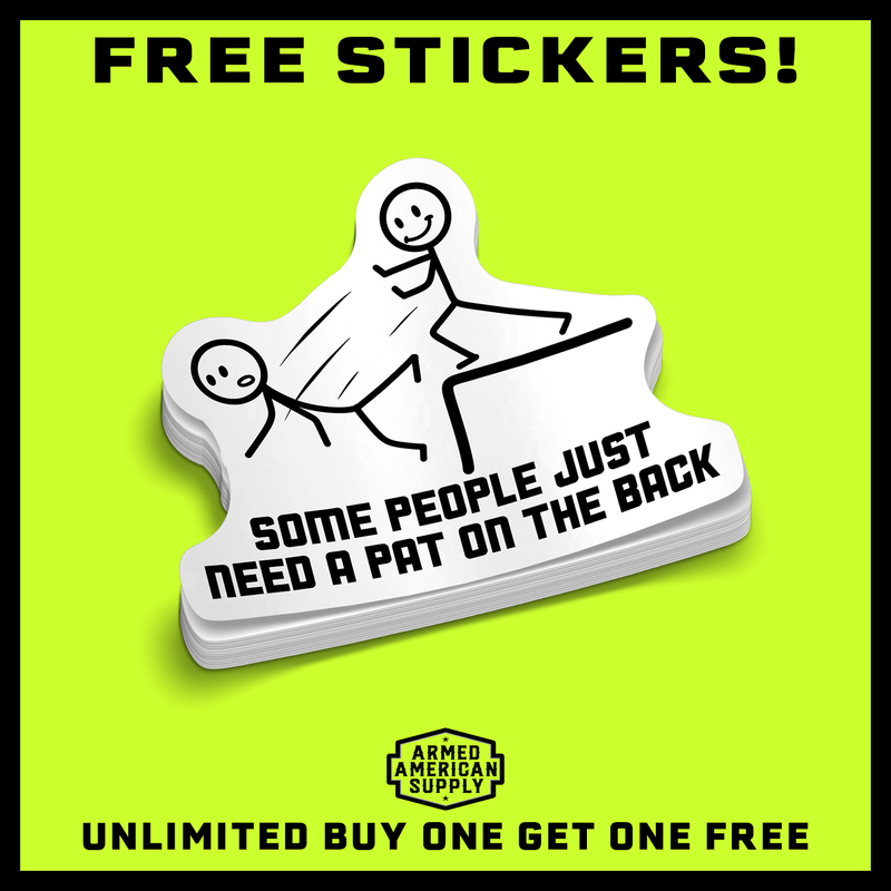Load image into Gallery viewer, Pat On The Back - Hard Hat Decal