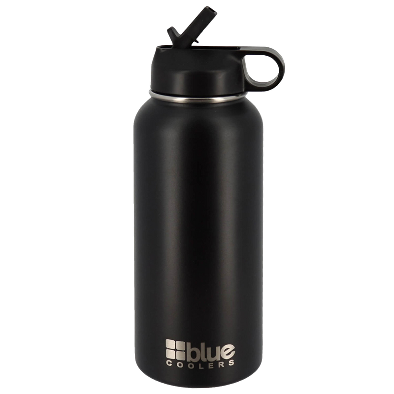 Load image into Gallery viewer, Drinkware - 32 oz. Steel Double-wall Vacuum Insulated Flask (Flip Top Lid)