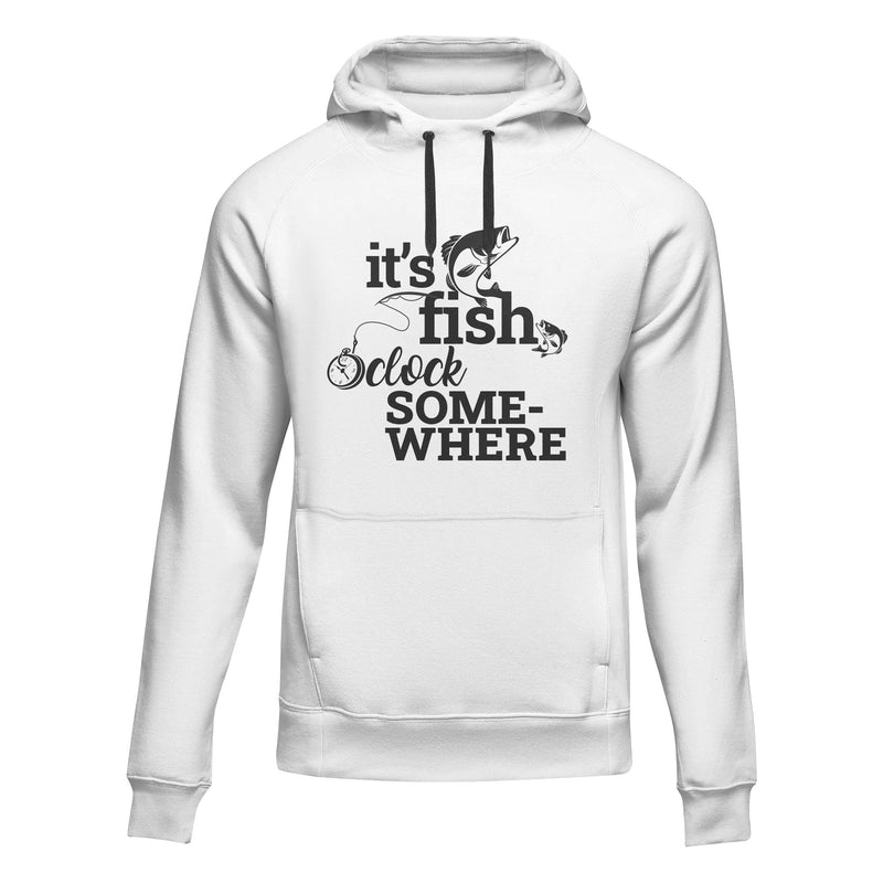 Load image into Gallery viewer, Its Fishing o'clock Unisex Hoodie