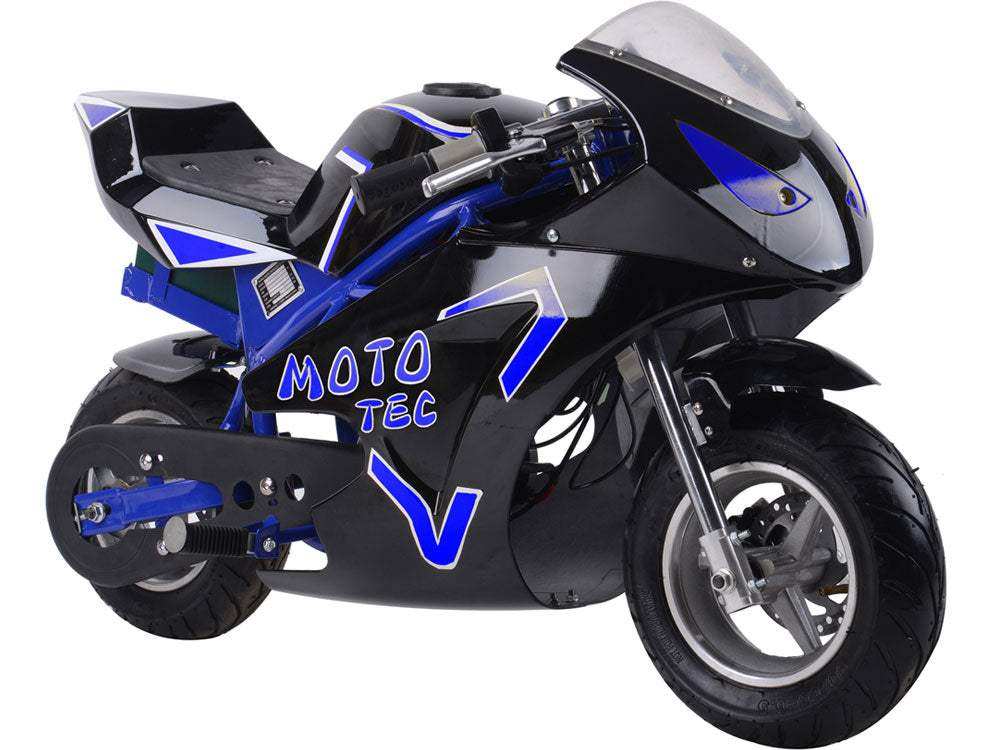 Electric Pocket Bike Gt 36v 500w Blue - Skoutley Outdoors LLC