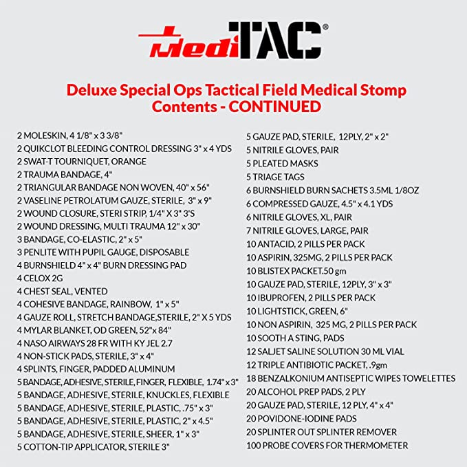 Load image into Gallery viewer, Deluxe Tactical Medical Kit with CAT Tourniquet & Bleeding Control