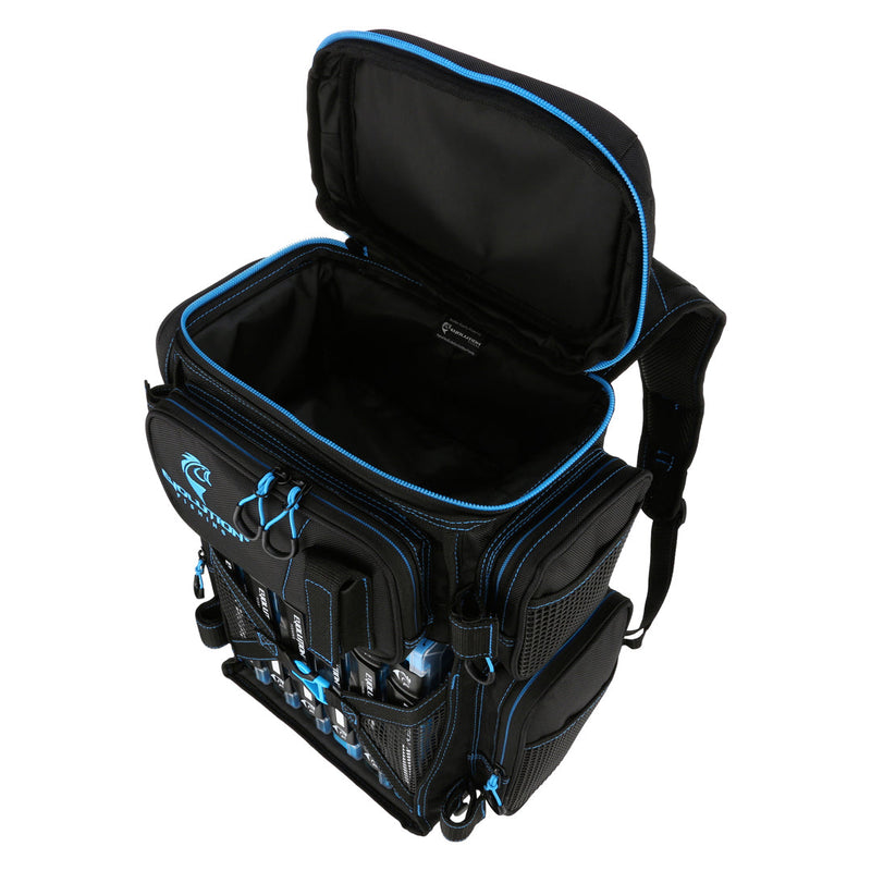 Load image into Gallery viewer, Drift Series 3600 Tackle Backpack with Rod Holders & QuikLatch Trays