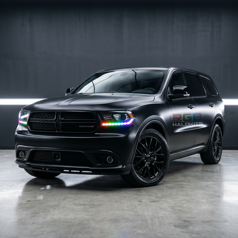 Load image into Gallery viewer, Dodge Durango Multicolor Flow Series DRL Boards (2014-2020)