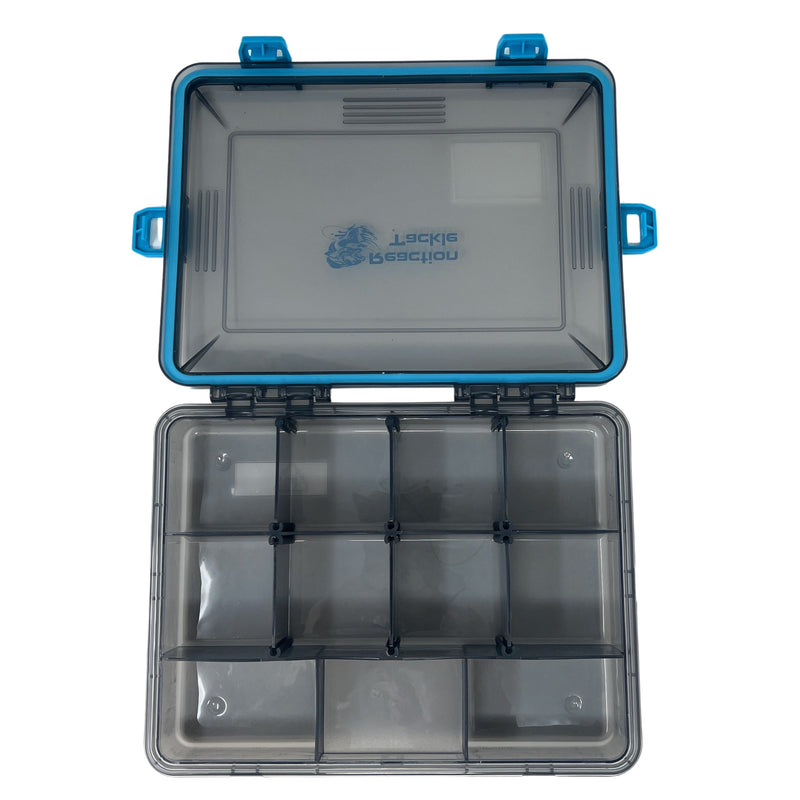 Load image into Gallery viewer, Reaction Tackle Standard Tackle Tray- Sturdy and Water Resistant with 4 Reliable Clips