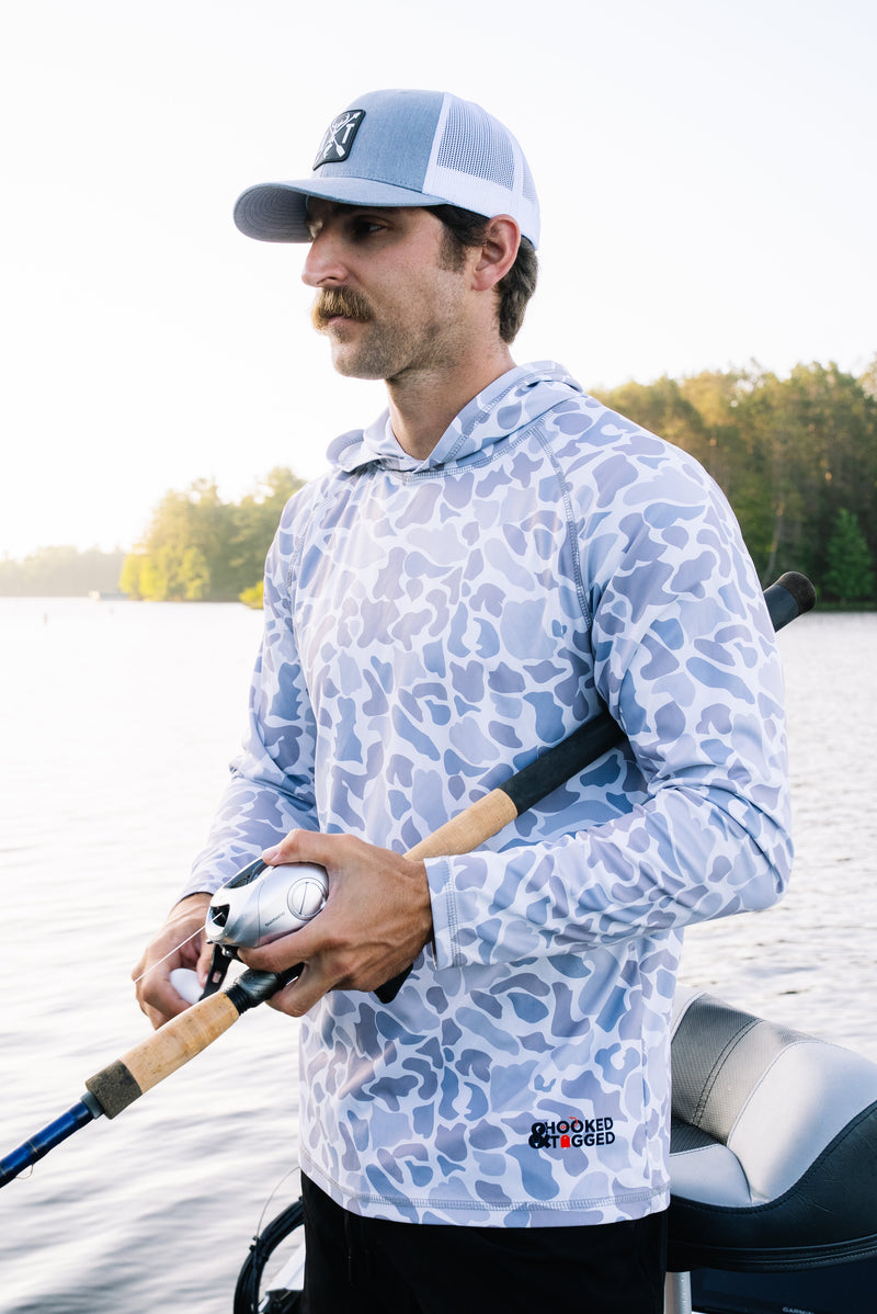 Load image into Gallery viewer, Men's Old School Camo Performance Hoodies