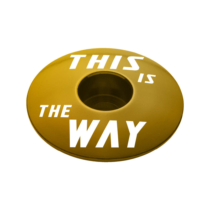 Load image into Gallery viewer, This Is The Way Bicycle Headset Cap
