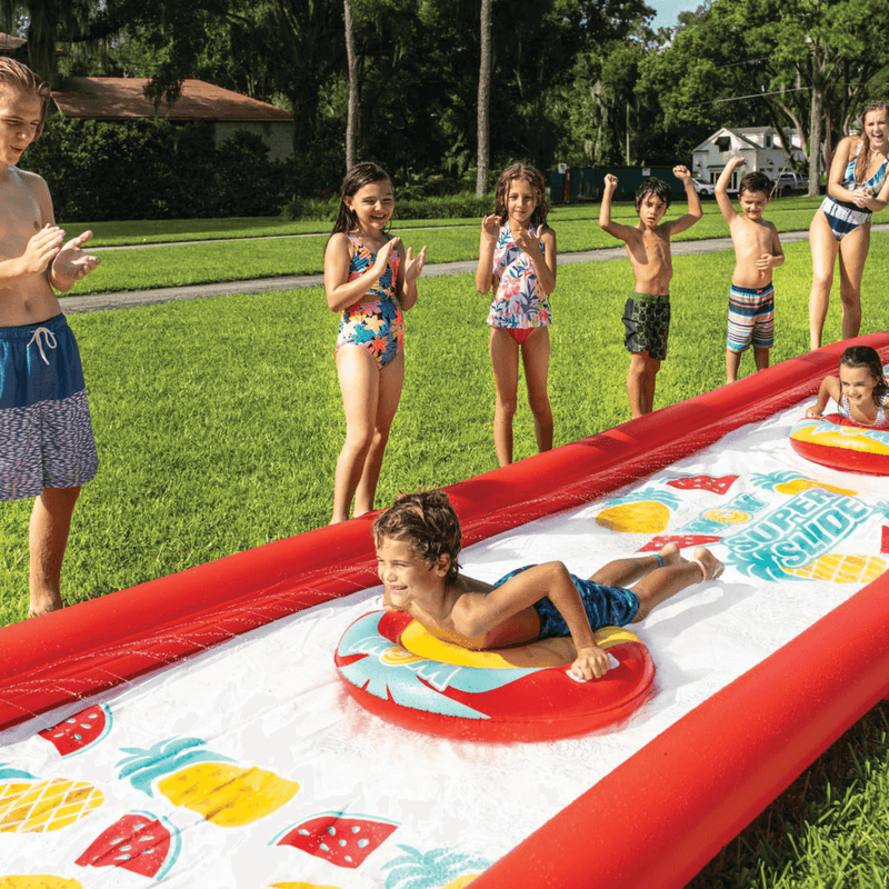 Load image into Gallery viewer, WOW Watersports Pineapple Super Backyard Lawn Slide