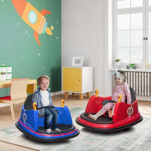 360° Electric Bumper Car for Kids - Battery Powered Ride-On Toy