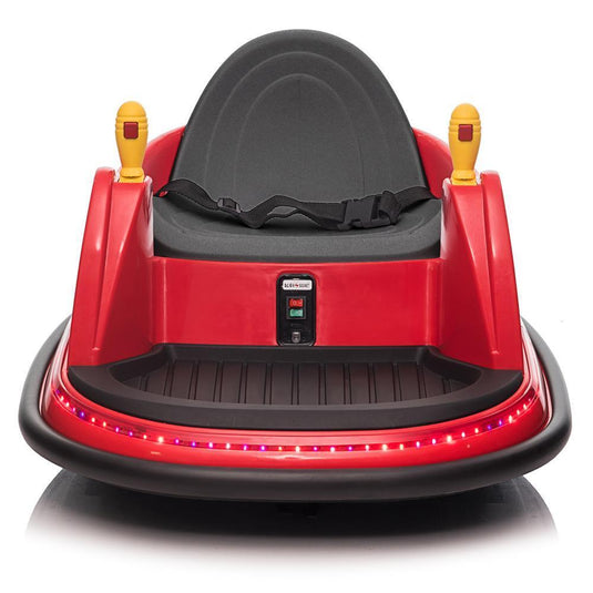 360° Remote Control Bumper Car for Kids - Red
