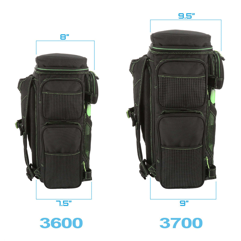 Load image into Gallery viewer, Drift Series 3600 Tackle Backpack with Rod Holders & QuikLatch Trays