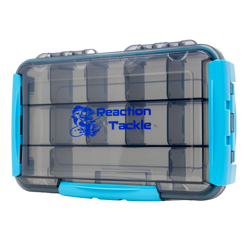Load image into Gallery viewer, Reaction Tackle Premium Tackle Tray- High Performance and Water Resistant with 3 Resilient Clips