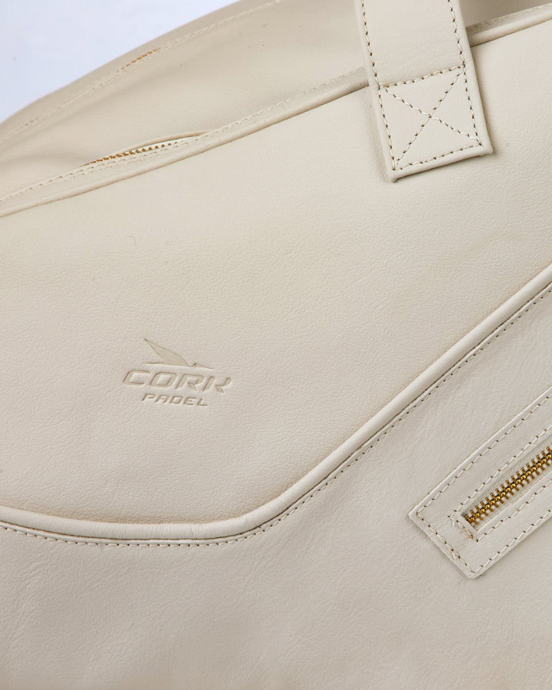 Load image into Gallery viewer, Leather Thermobag White