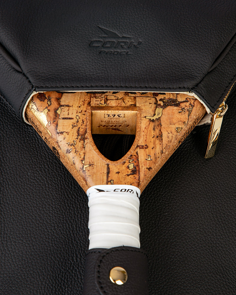 Load image into Gallery viewer, Vintage Leather Handbag Black/Gold