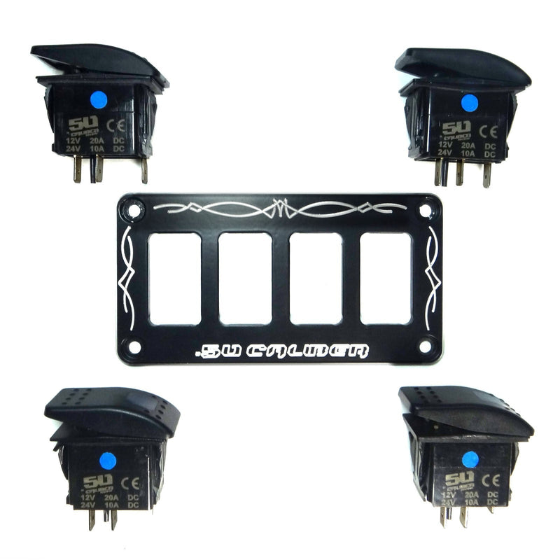 Load image into Gallery viewer, Universal Dash Panel With Switches