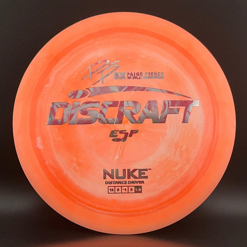 Load image into Gallery viewer, ESP Nuke *Les White Stash* - 2020 Paige Pierce Tour Series 5x World Champion