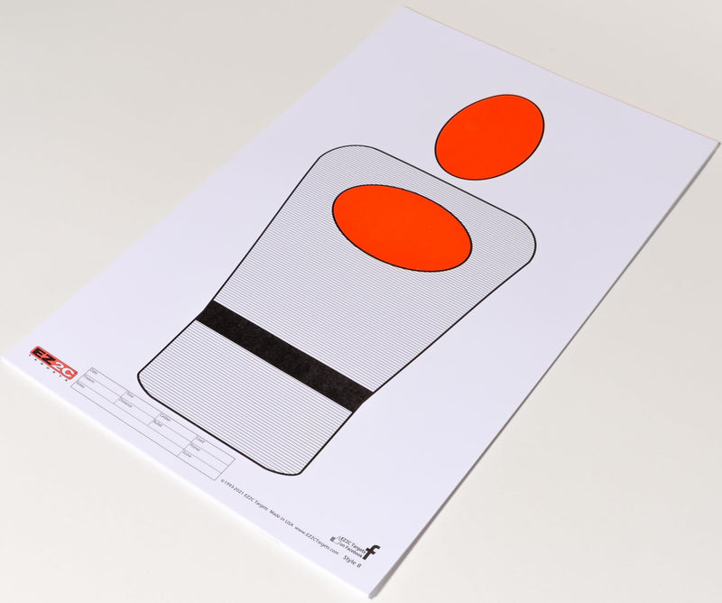 Load image into Gallery viewer, EZ2C Targets #8: Silhouette 11”x17” Paper Shooting Targets for Range USA MADE