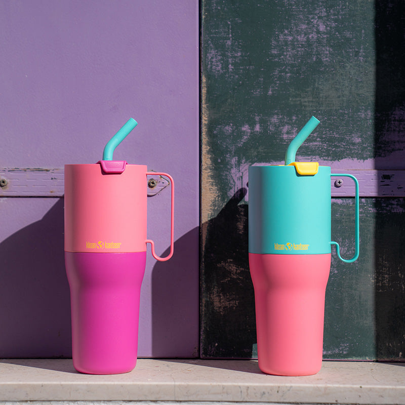 Load image into Gallery viewer, 36oz Rise Tumbler with Straw Lid