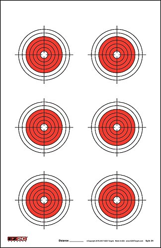 Load image into Gallery viewer, 200 EZ2C Targets 8 Rifle Styles Package Paper Shooting Targets for Range 11”x17” USA MADE