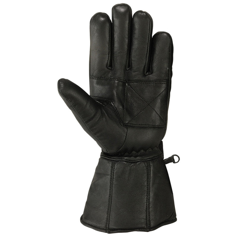 Load image into Gallery viewer, Mens Motorbike Gloves Cold Weather Motorcycle Riding Genuine Leather Black Glove-Black-XXL