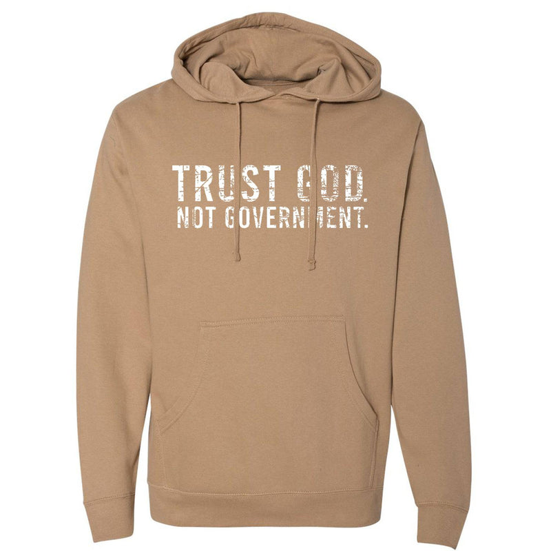 Load image into Gallery viewer, Trust God. Not Government. Men's Hoodie