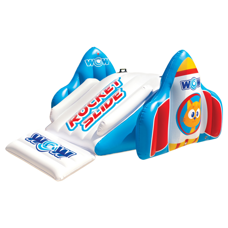 Load image into Gallery viewer, WOW Watersports Rocket Pool Slide with Built-In Sprinklers