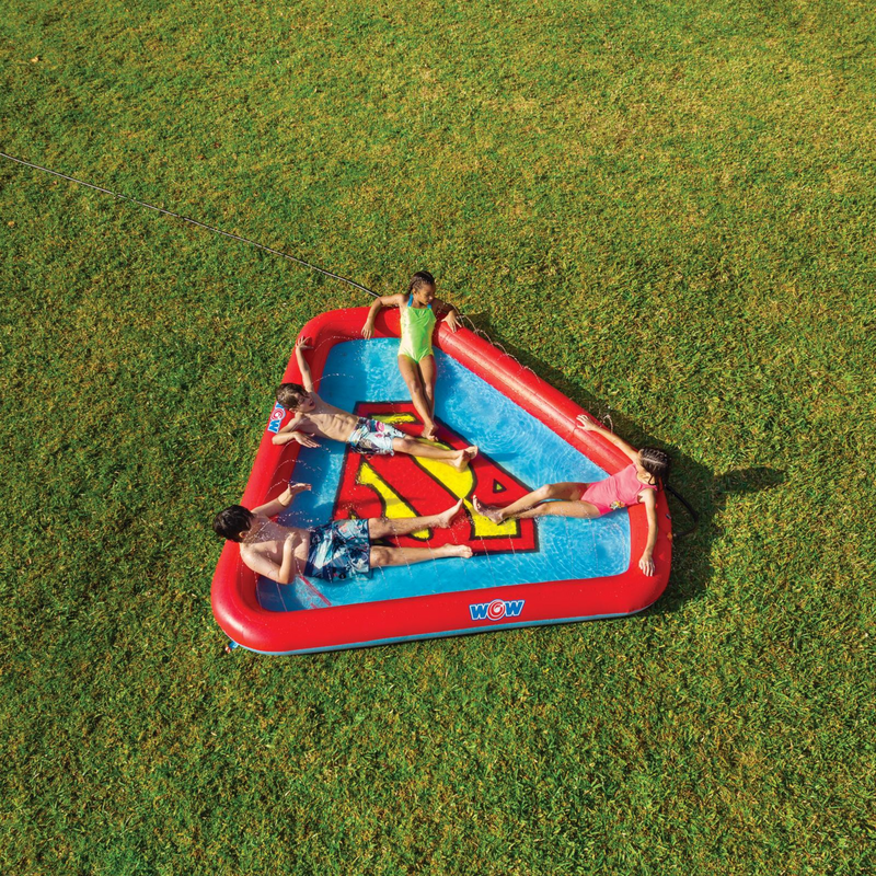 Load image into Gallery viewer, WOW Sports DC Comics Superman Splash Pad for Kids and Toddlers