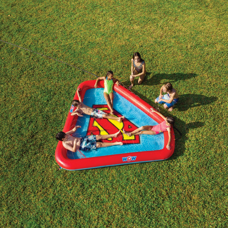 Load image into Gallery viewer, WOW Sports DC Comics Superman Splash Pad for Kids and Toddlers