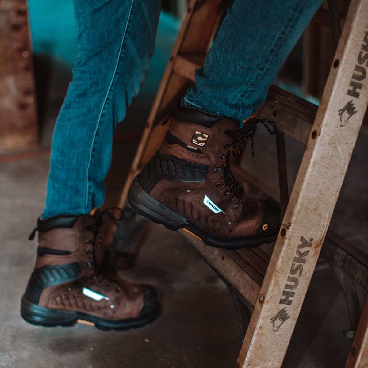 Scorpion 9” Composite Toe Men's Waterproof Work Boot – Brown - Skoutley Outdoors LLC