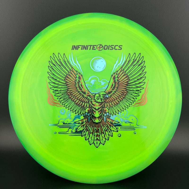 Load image into Gallery viewer, Swirly S-Blend Roman - Infinite Eagle - Triple Foil