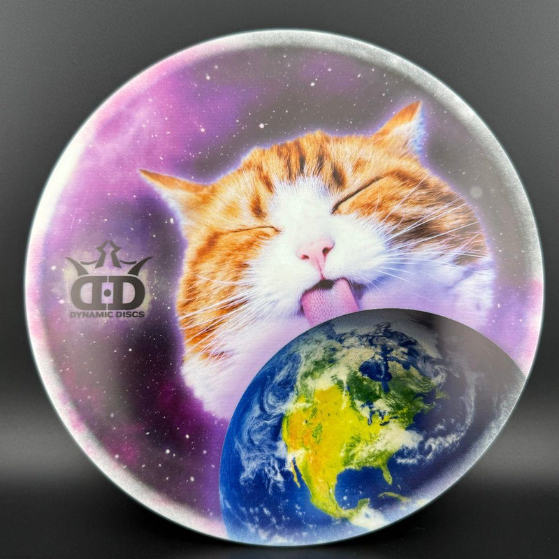 Load image into Gallery viewer, Tournament Bear - DyeMax - "Space Kitty, Globe Licker"