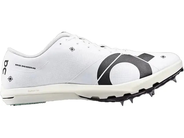 Men's On Cloudspike 10000m 2, Undyed-White/Mint, 10 D Medium - Skoutley Outdoors LLC