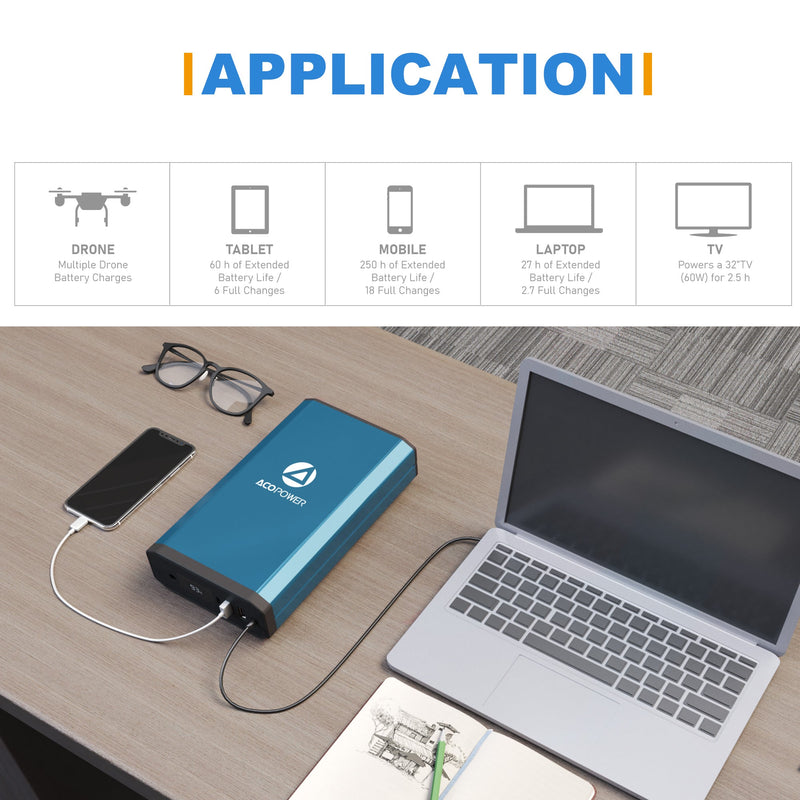 Load image into Gallery viewer, ACOPOWER 193Wh Portable Power Station