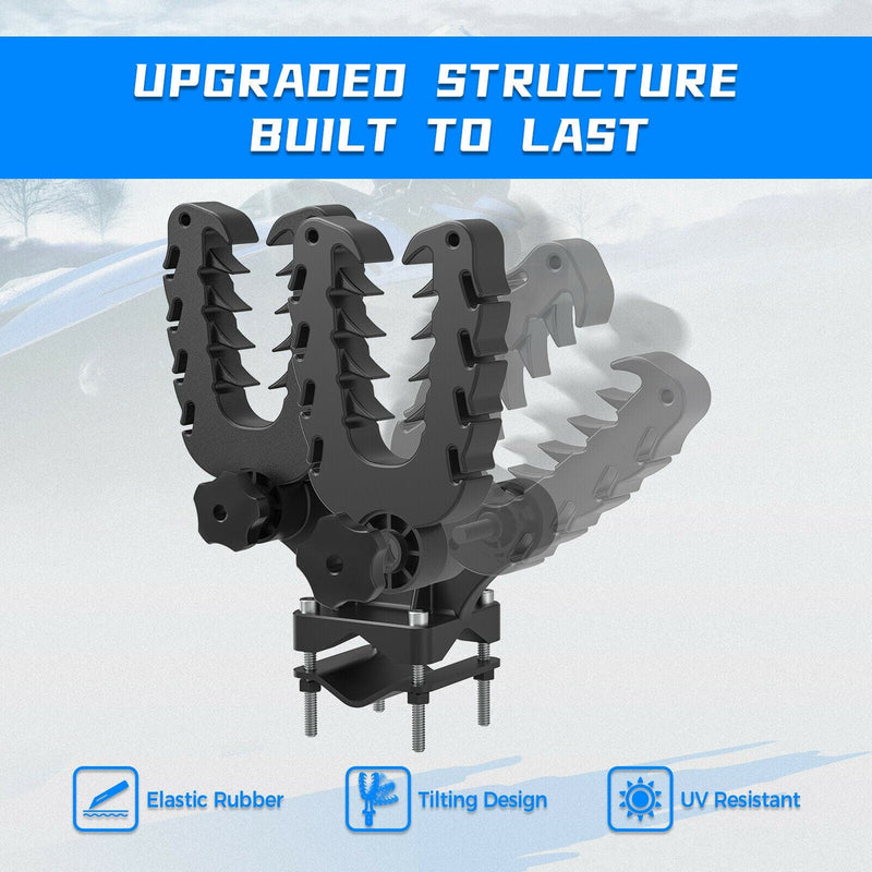 Load image into Gallery viewer, UTV ATV Double U-bracket Mount Grip