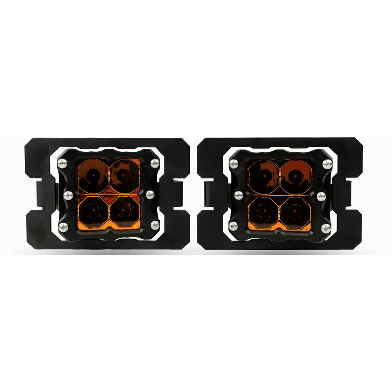 Load image into Gallery viewer, Ford F-250 and 350 Super-Duty (2017-2020) - LED Fog Light Kit - Amber Lens