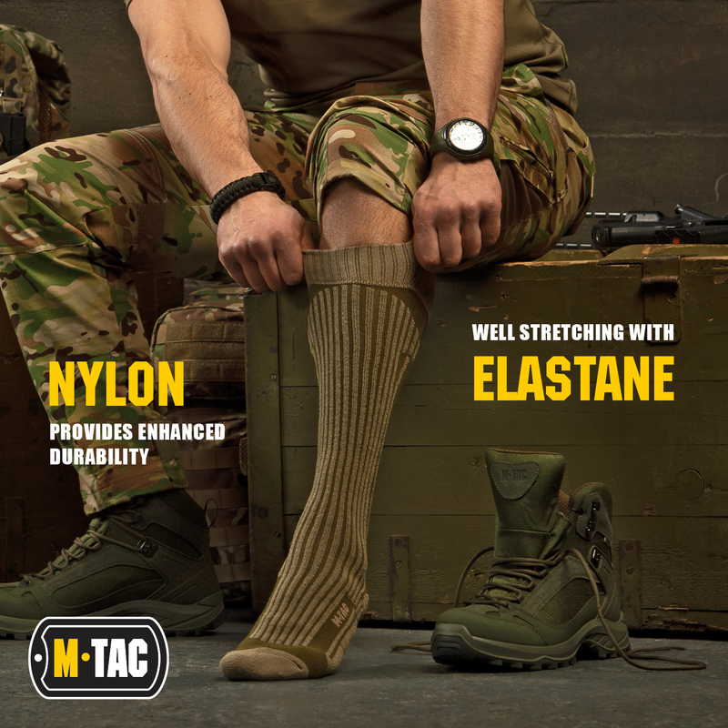 Load image into Gallery viewer, M-Tac Military Mid Calf Socks (Set of 2)