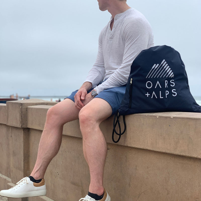 Load image into Gallery viewer, O + A Drawstring Bag