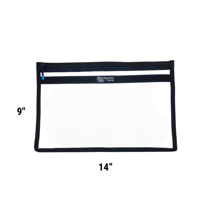 Load image into Gallery viewer, Reaction Tackle Clear Storage Bag Tackle Pak - Water-Resistant Plastic Storage