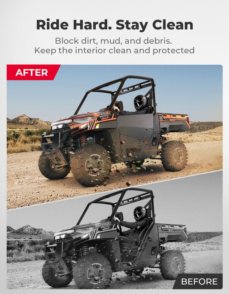 Load image into Gallery viewer, UTV Aluminum Half Door for Ranger XP 1000 2018-2025