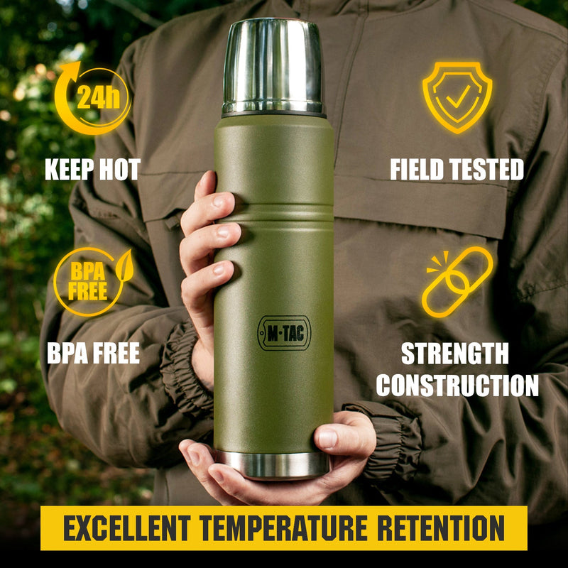 Load image into Gallery viewer, M-Tac Stainless Insulated Bottle 34 oz