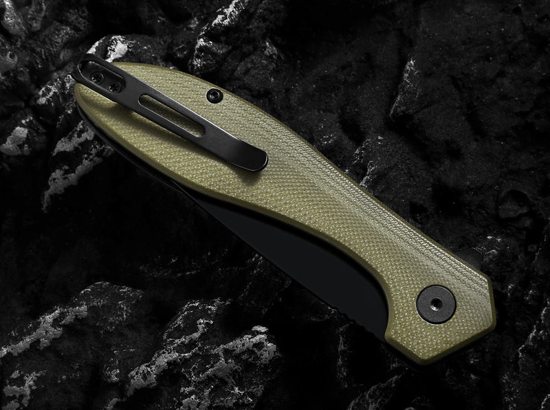 Load image into Gallery viewer, The Vector Folding Pocket Knife Giftset for Men and Women (Green and Black)
