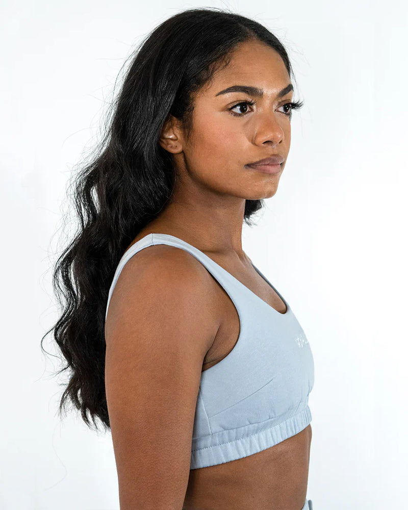 Load image into Gallery viewer, Iron Pulse Signature Comfy Bra (Blue) *FINAL SALE*