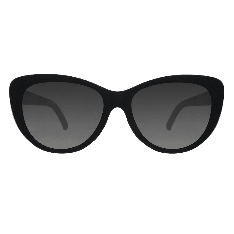 Load image into Gallery viewer, "It's Noir, Darling" Glam G Polarized Sunglasses